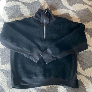 Lululemon Fuzzy quarter zip